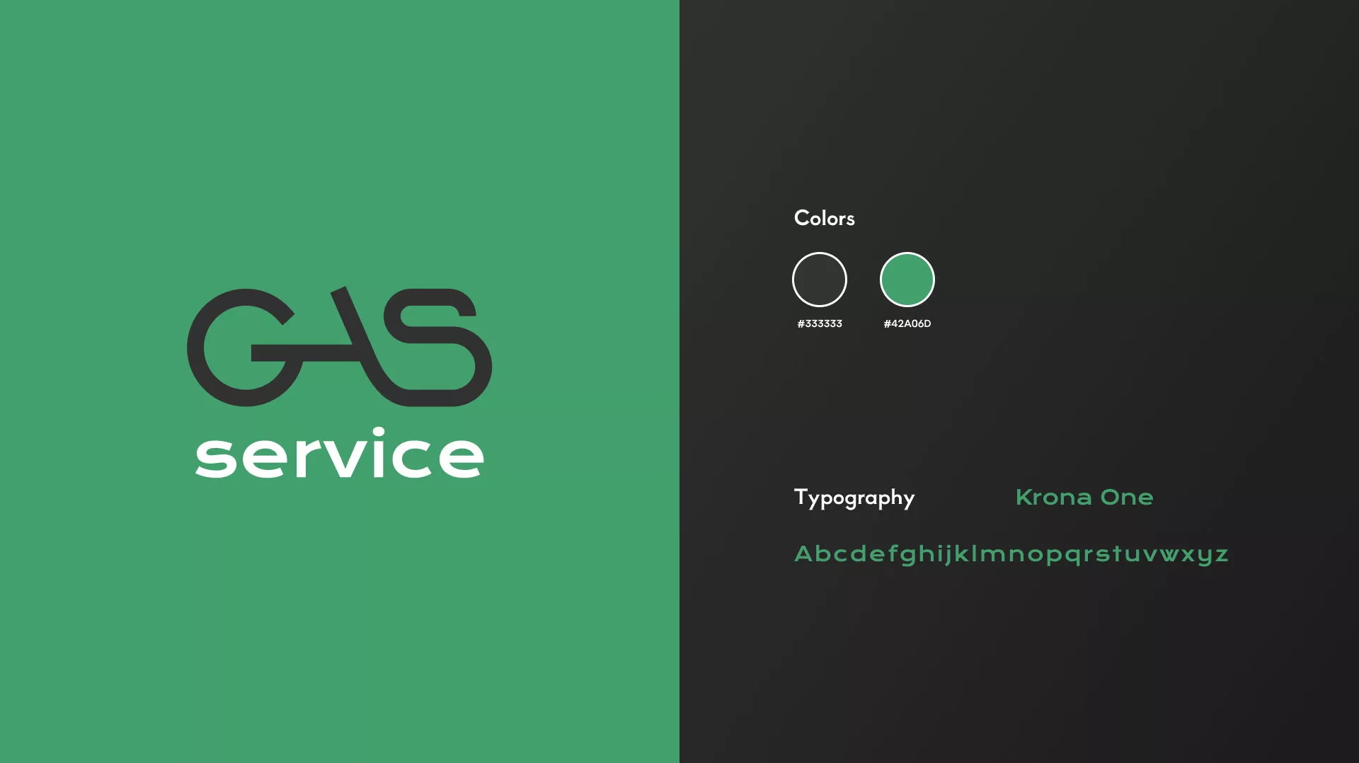 Разработка логотипа компании «Сервис газ» в Оленегорске