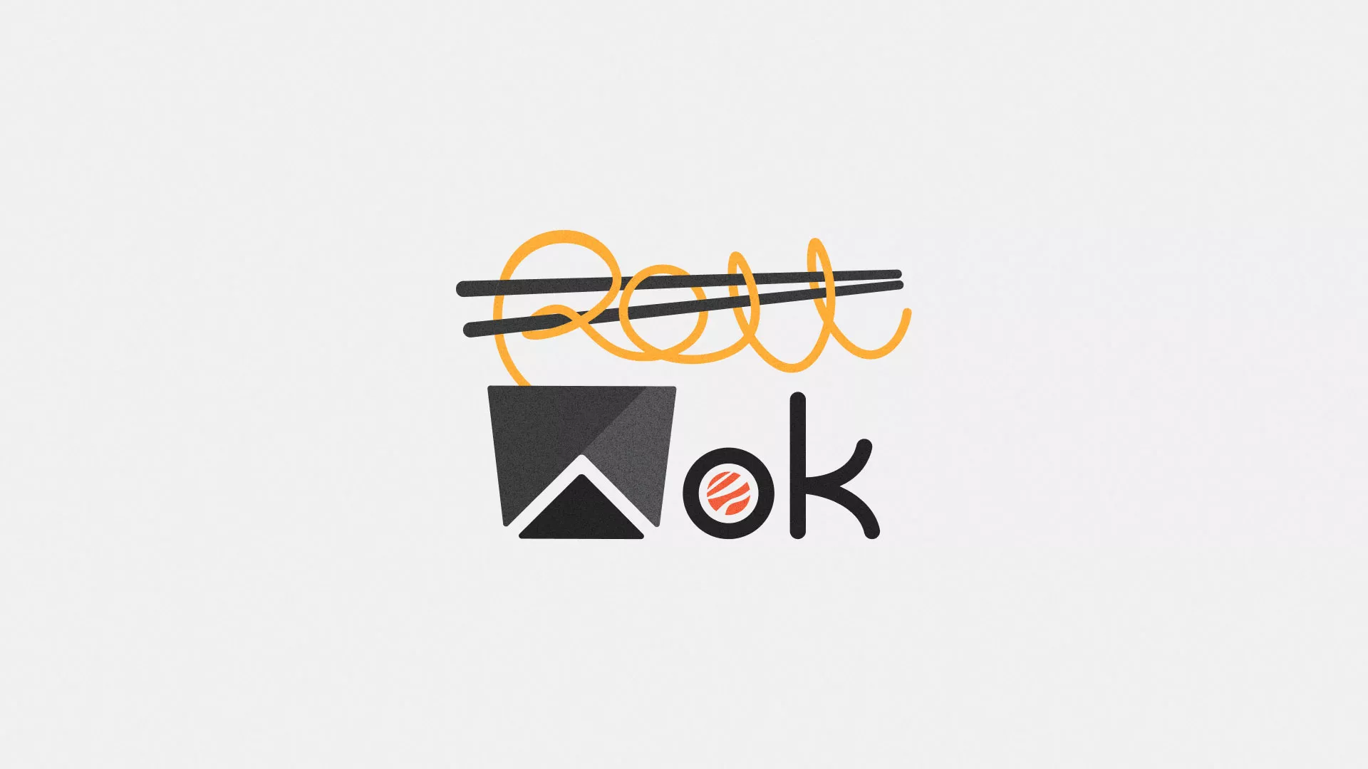 Разработка логотипа в Оленегорске для суши-бара «Roll Wok Club» Разработка логотипа в Оленегорске для суши-бара «Roll Wok Club»