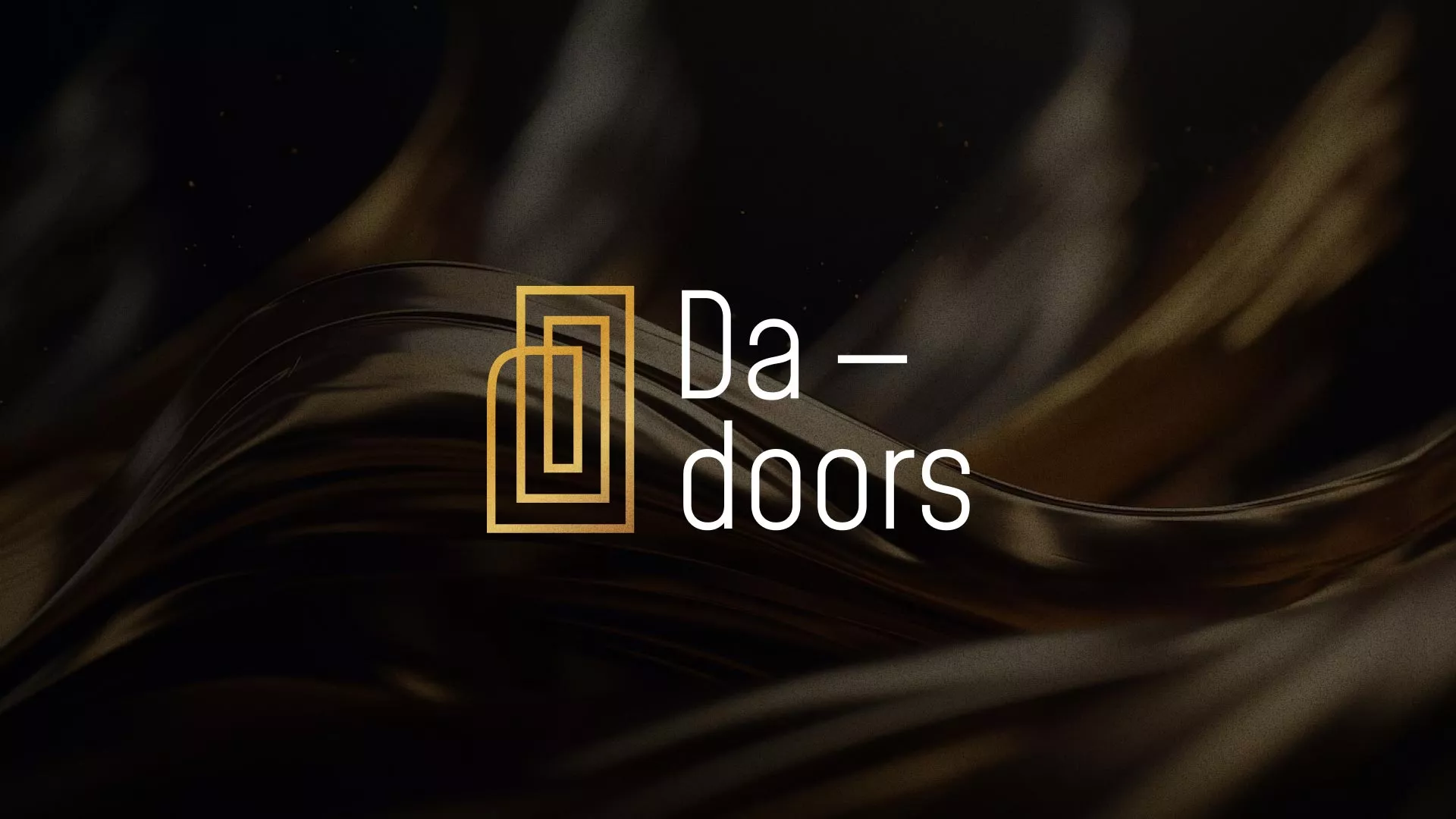 Разработка логотипа для компании «DA-DOORS» в Оленегорске